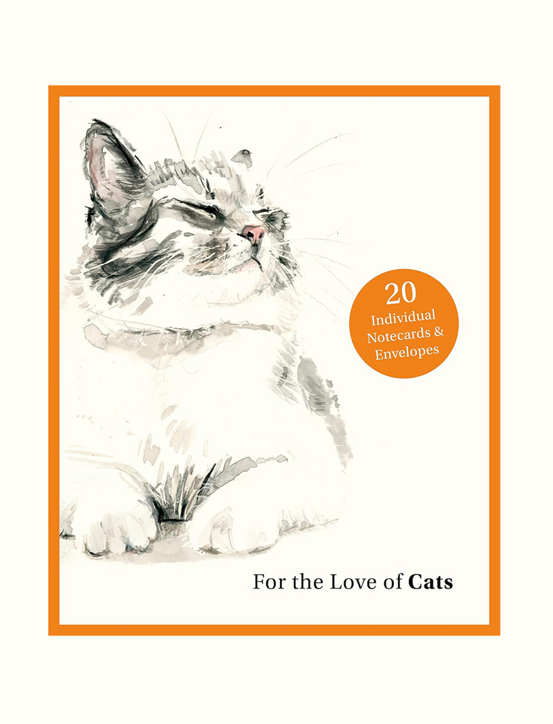 סט גלויות ומעטפות: For The Love Of Cats