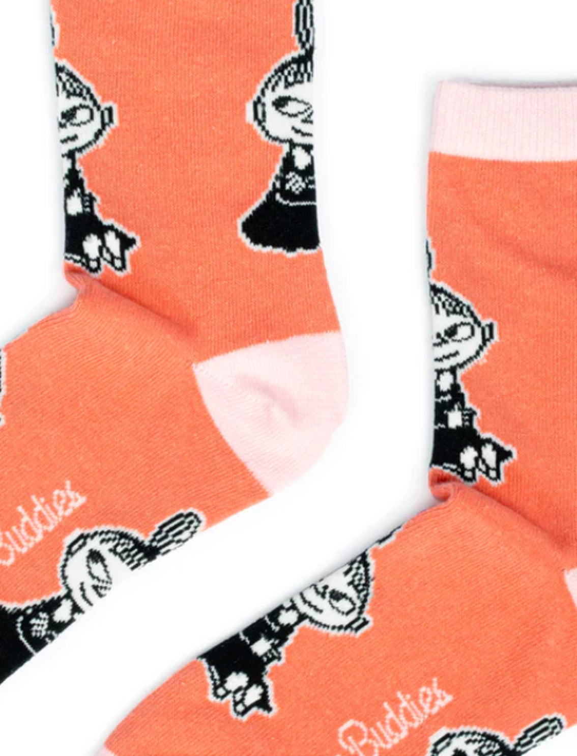 Moomin Woman Cotton Socks Orange  Little May