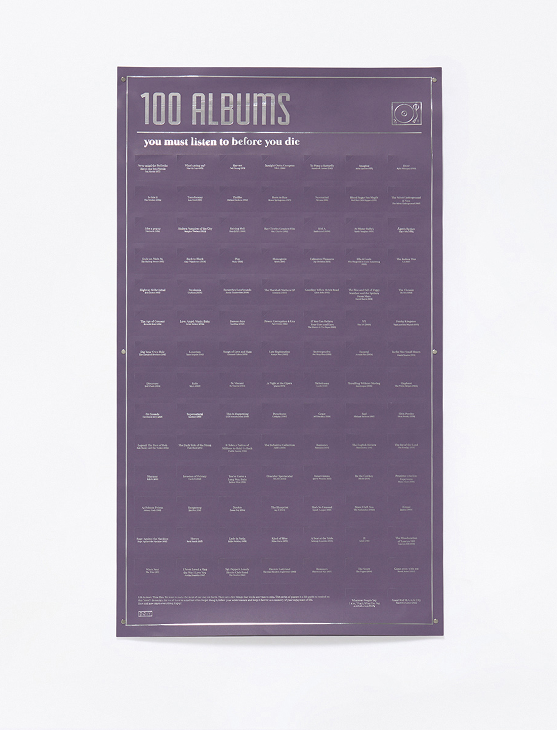 פוסטר 100Albums