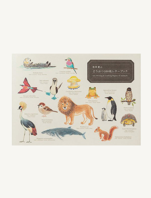 חוברת 100 ניירות יצירה Animals
