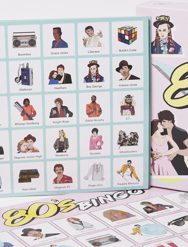80’s Bingo: A throwback to the freshest decade ever