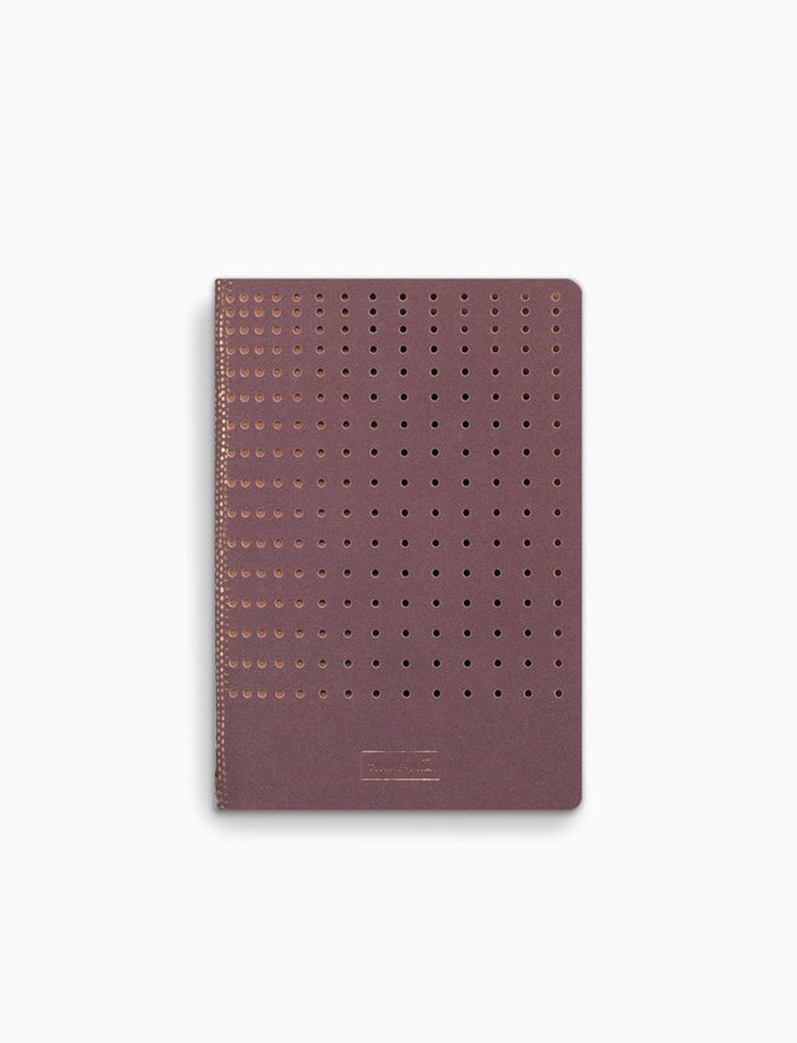 יומן כיס A6 Gridded Burgundy