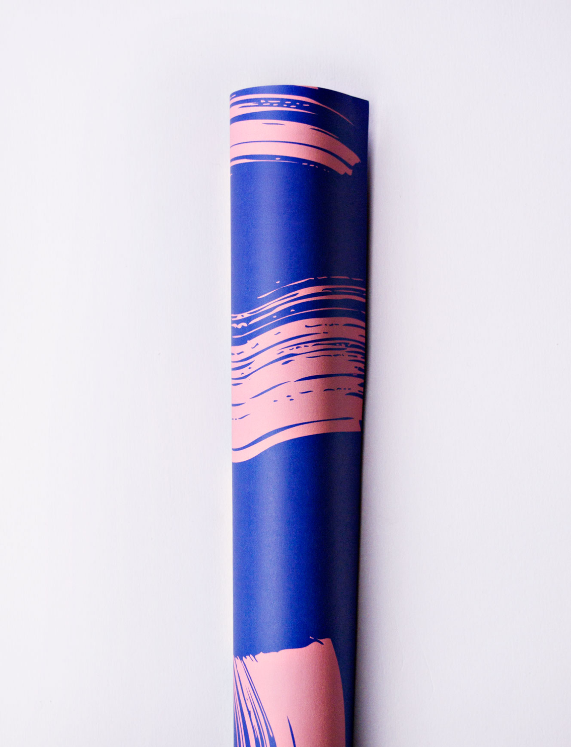 נייר עטיפה Blue Shadow Brush