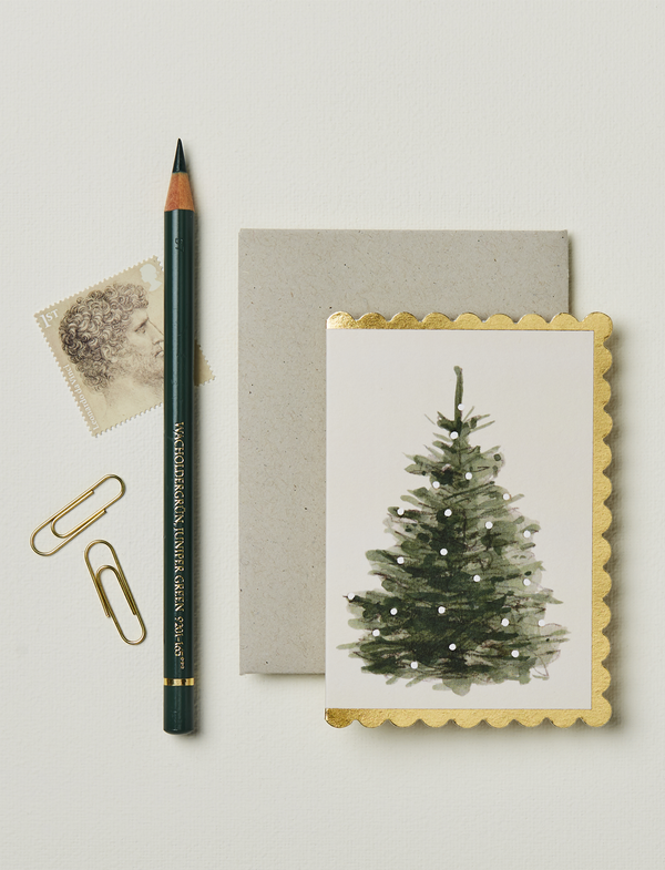 כרטיס ברכה Christmas Tree Mini Card