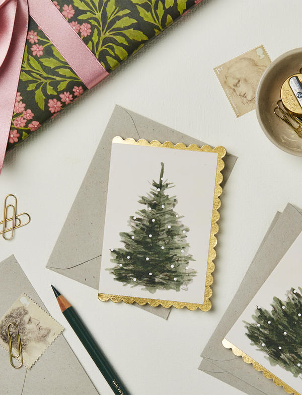 כרטיס ברכה Christmas Tree Mini Card