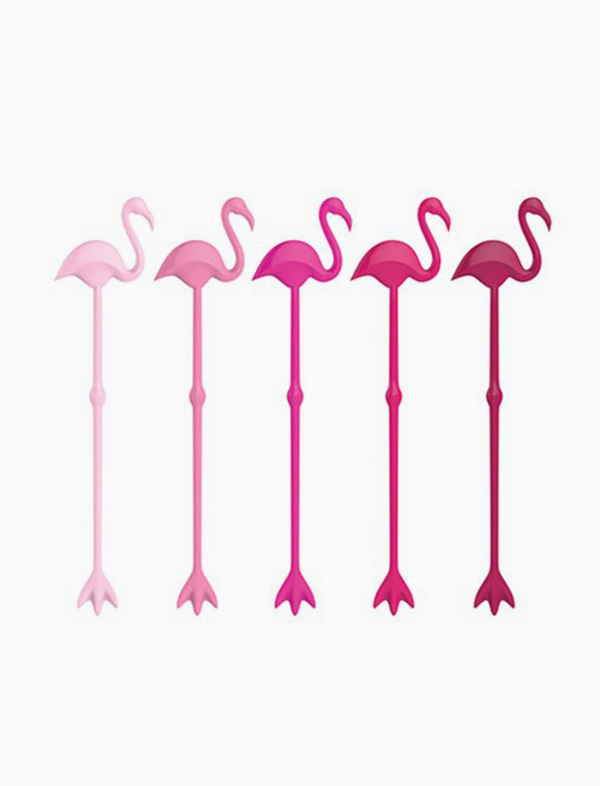 סט מקלות ערבוב Flamingo