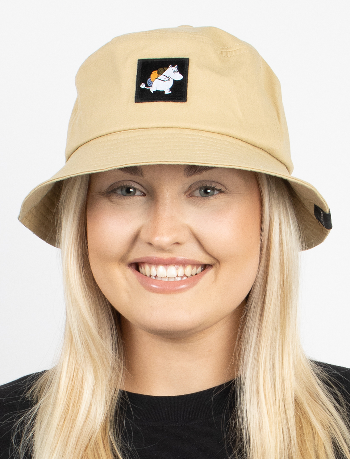 Cotton Bucket Hat Beige Moomin