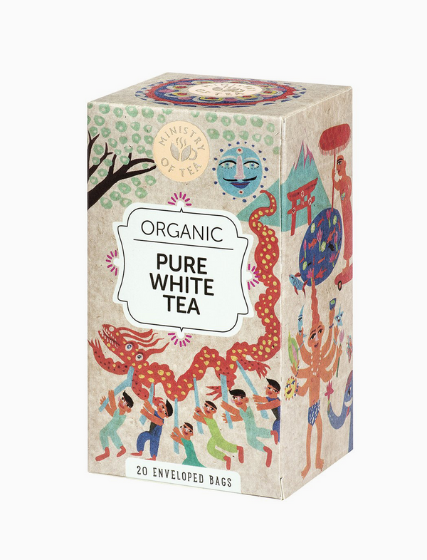 שקיות תה Organic Pure White Tea
