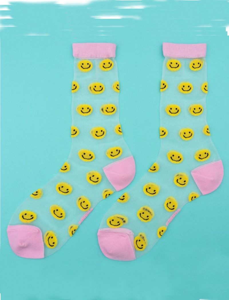 גרביים שקופות SMILEY
