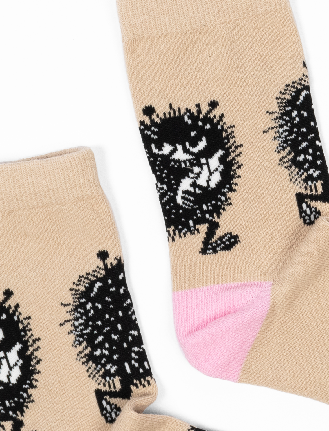 Moomin Woman Cotton Socks Pink Stinky