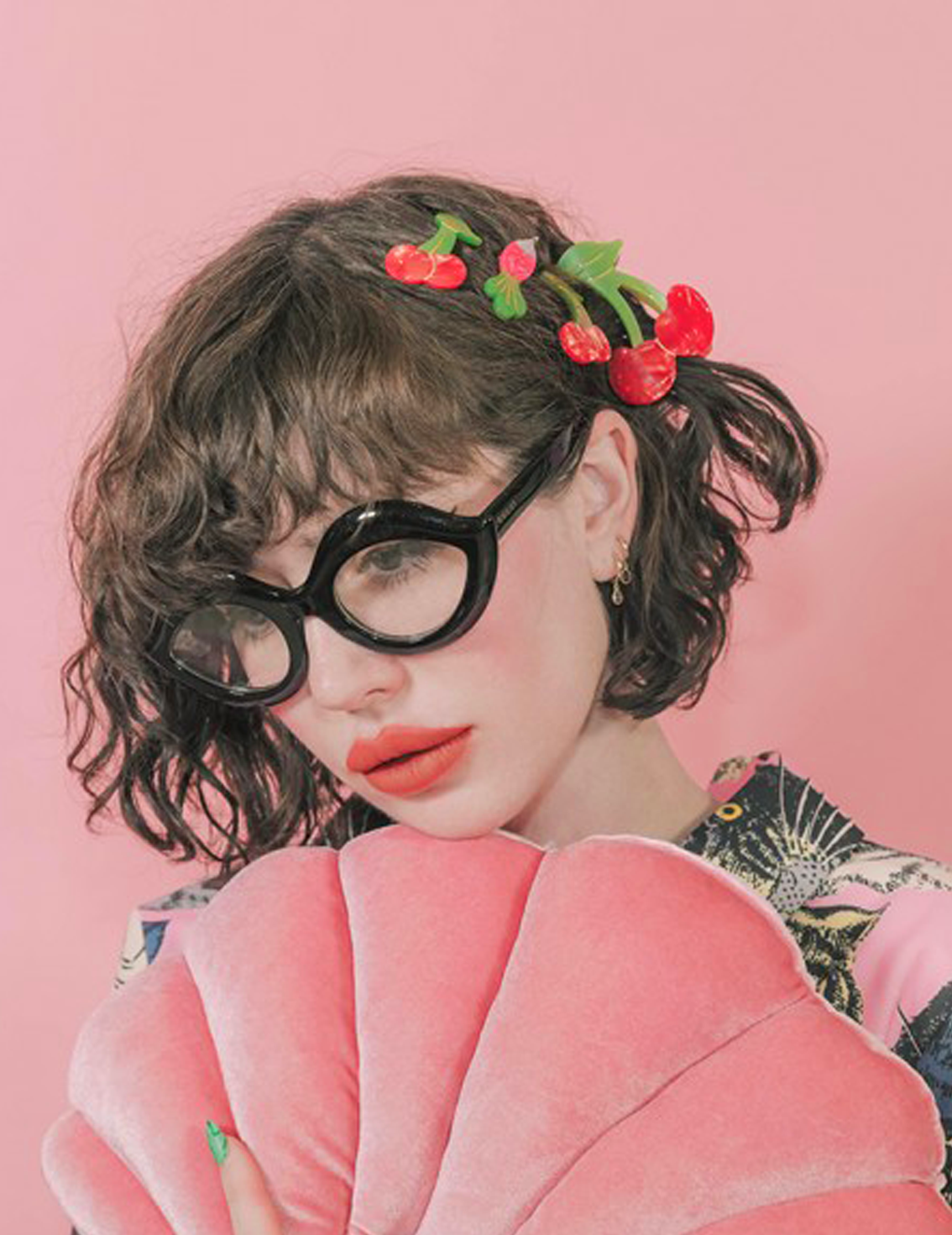 קליפס לשיער Cherry