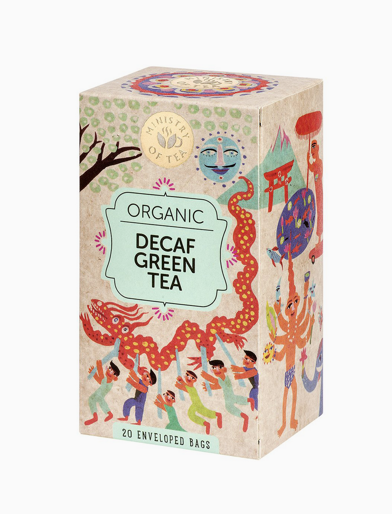שקיות תה Organic Decaf Green Tea