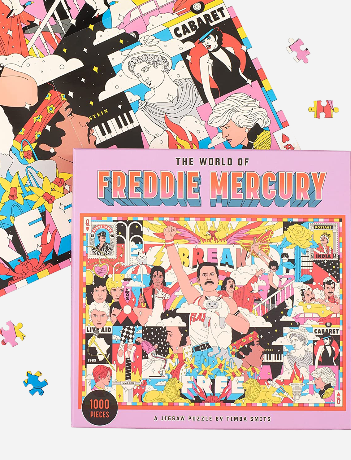 פאזל 1000 חלקים The World of Freddie Mercury