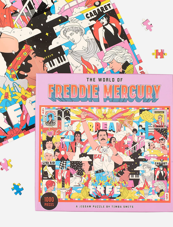 The World of Freddie Mercury פאזל 1000 חלקים