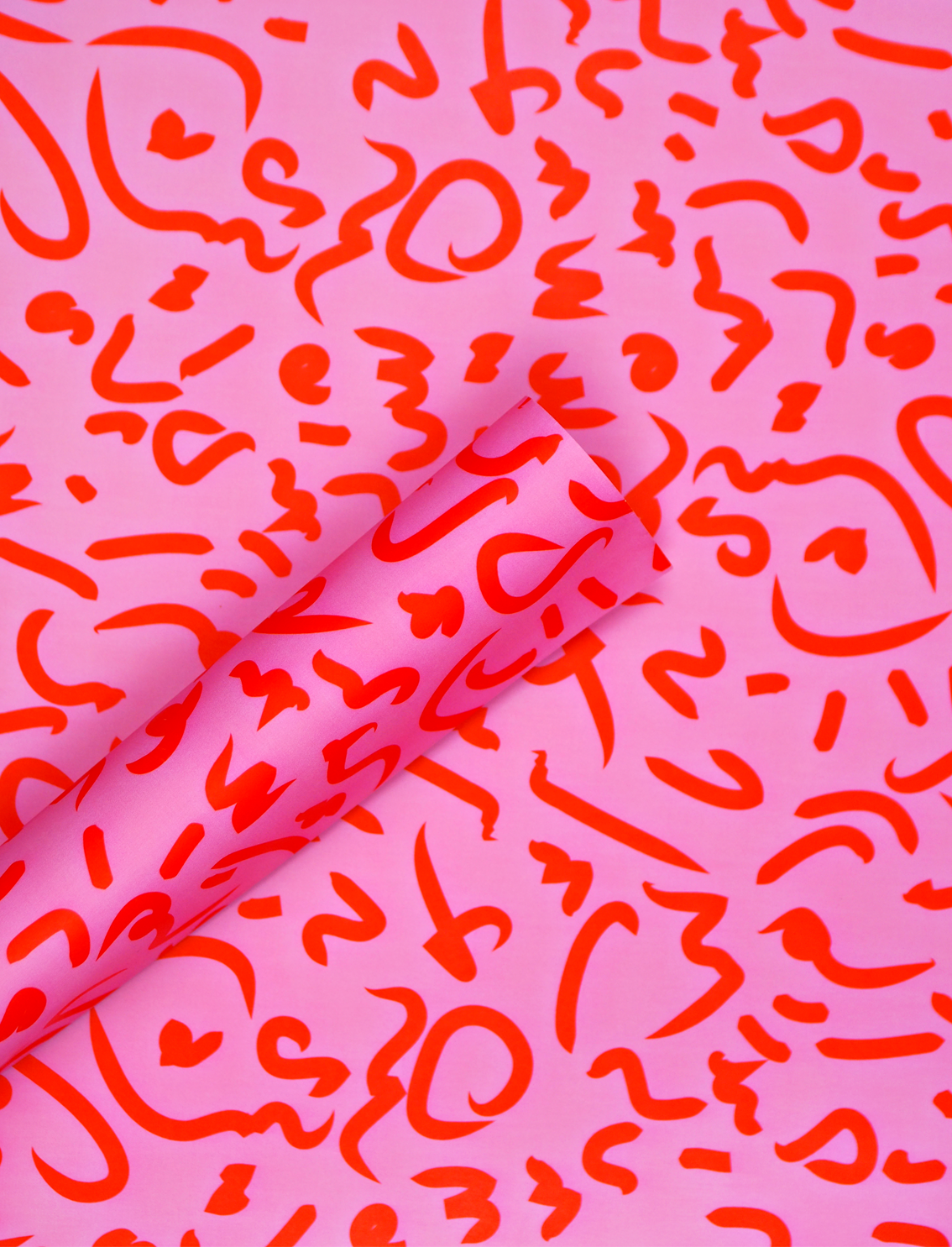 נייר עטיפה  80s Squiggle