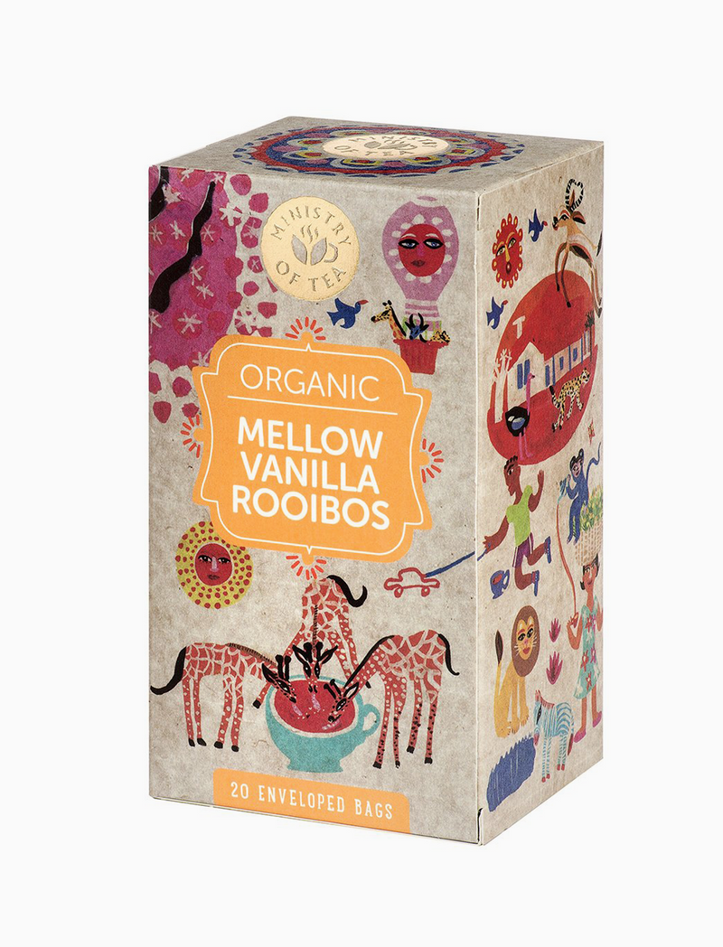 שקיות תה Organic Mellow Vanilla Rooibos