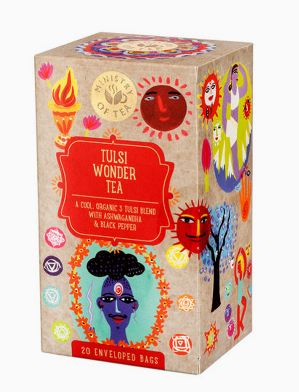 שקיות תה Organic Tulsi Wonder Tea